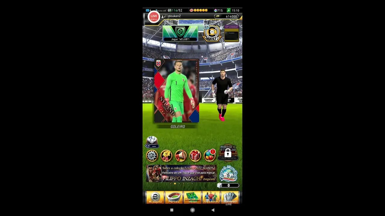 eFootbal 2023 card players legends