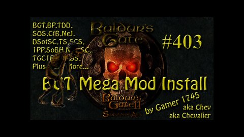Let's Play Baldur's Gate Trilogy Mega Mod Part 403