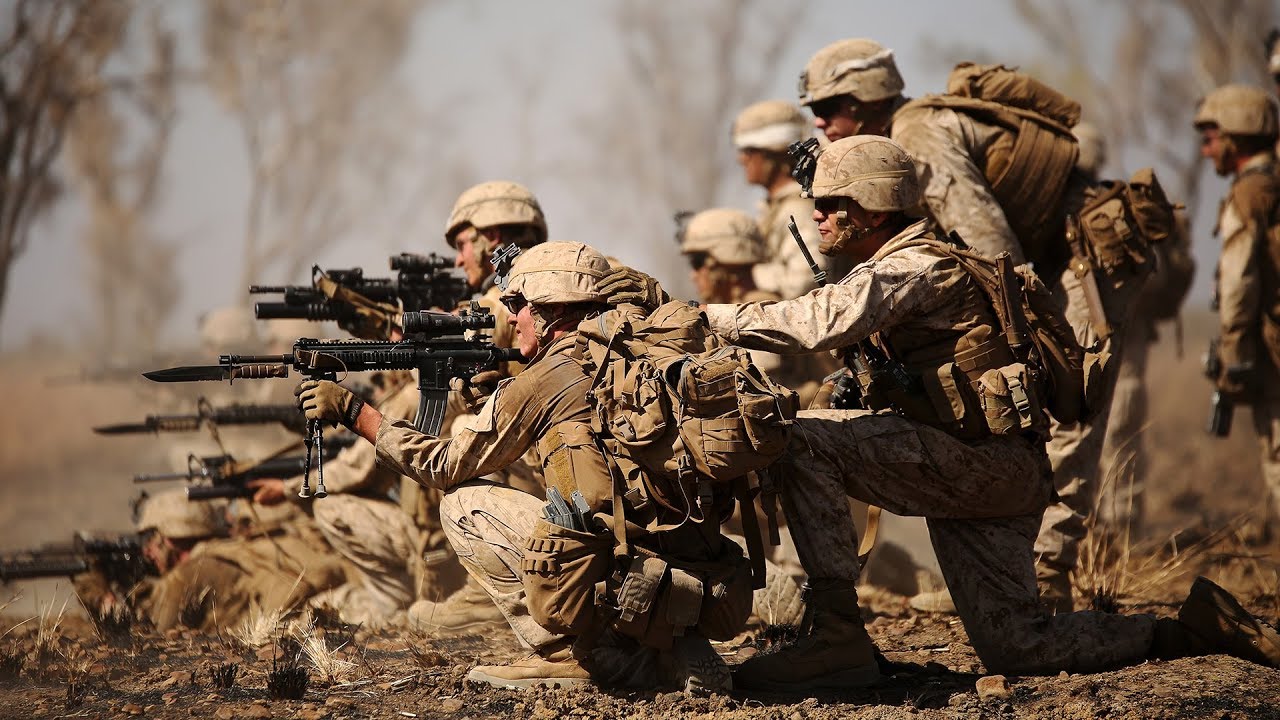 Intense Military Training! US Marines Heavy Live Fire Exercises