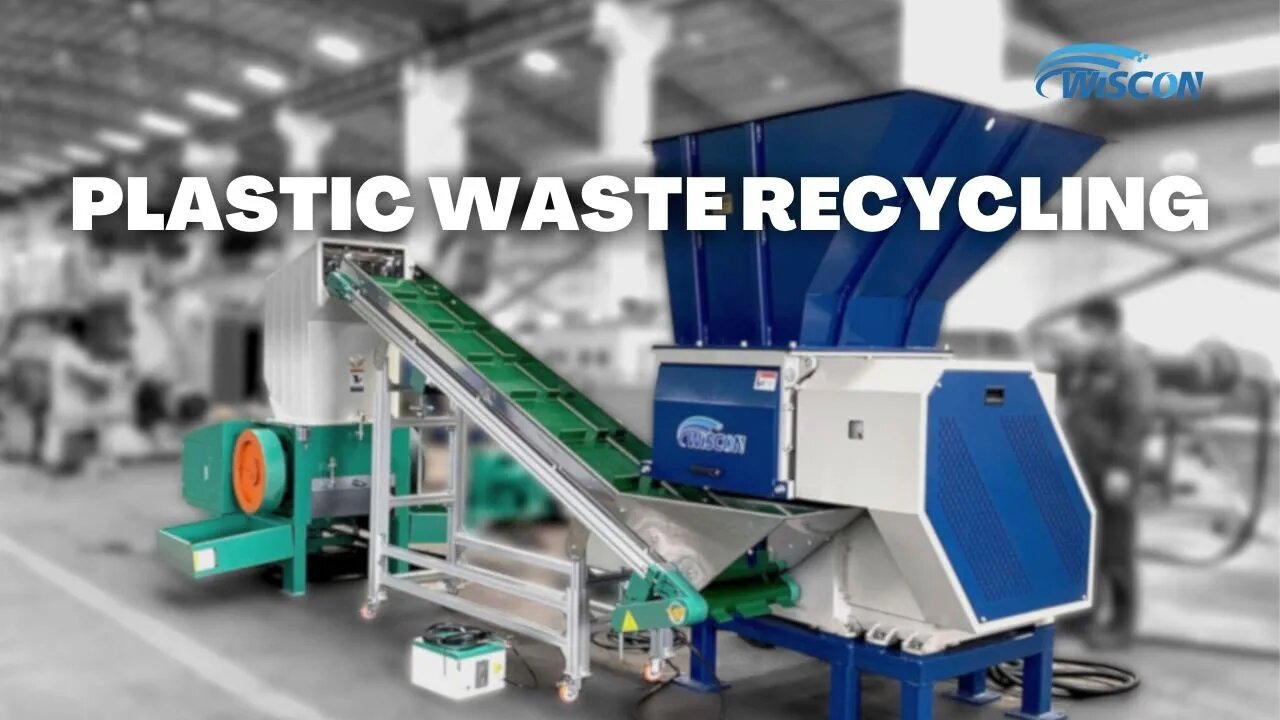 Waste Plastic Shredding and Granulation