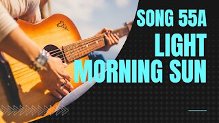 Light Morning Sun (song 55A, piano, ragtime music)