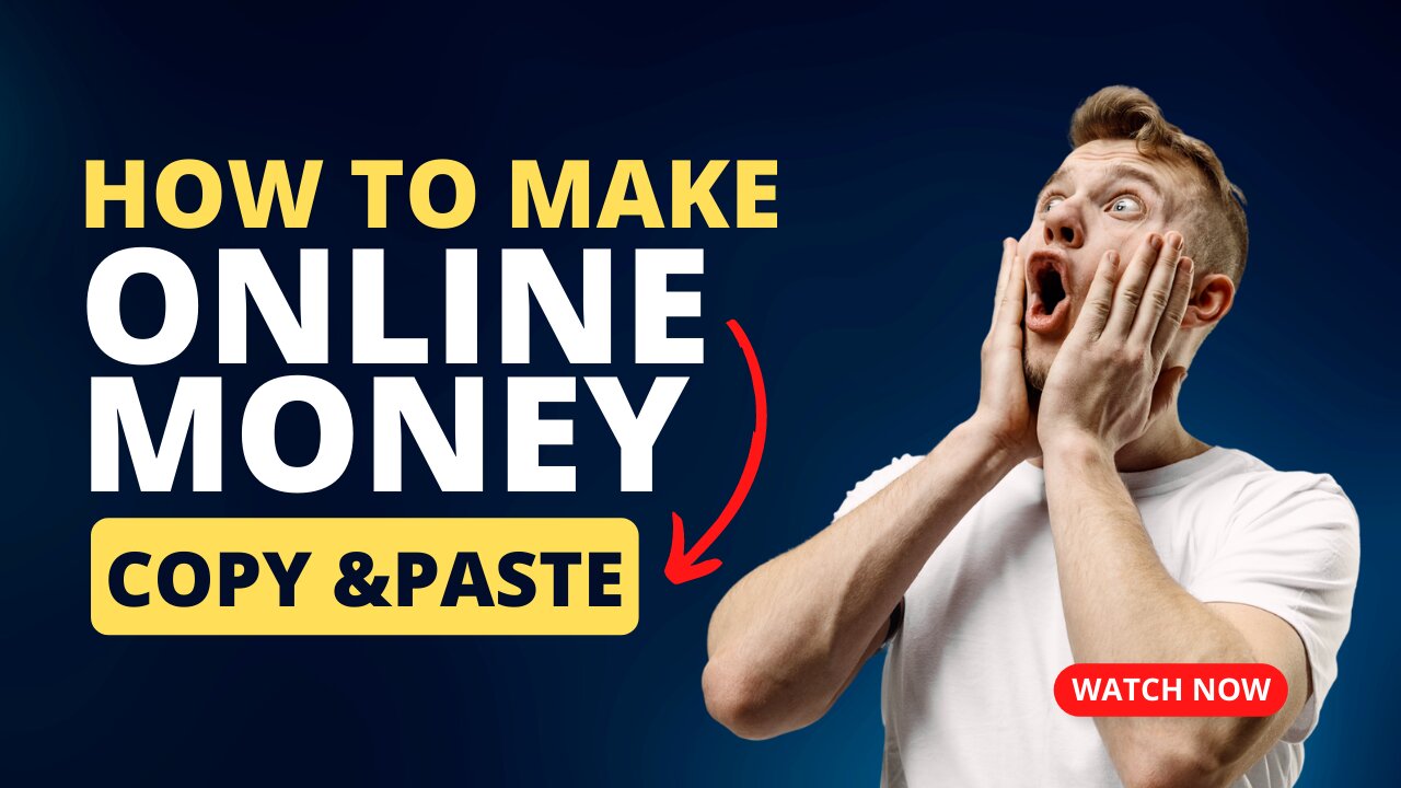 How to Make Money Online Copy and Paste 2022