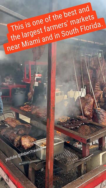 That is one of the best and the largest farmers' markets near Miami