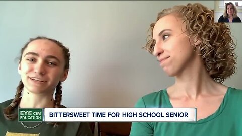 High school seniors sad to be missing the final few months of classes, sports & friends