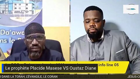 Débat face à face Oustaz Diane DDR vs Prophète Placide Masese Bolamu Partie 8