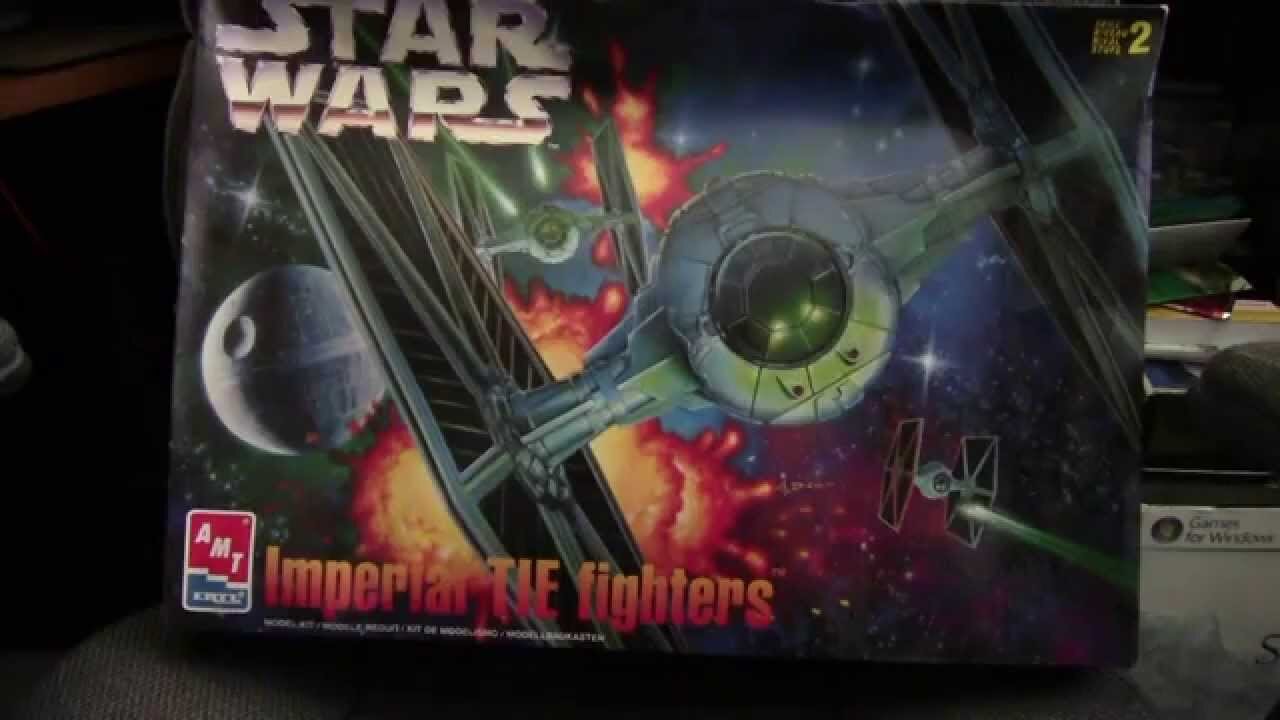 1/51 AMT Tie Fighters Set Review/Preview