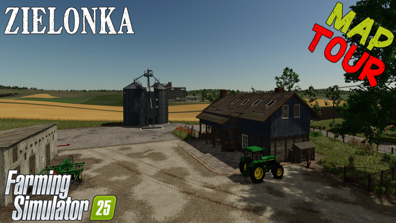 Map Tour | Zielonka | Farming Simulator 25