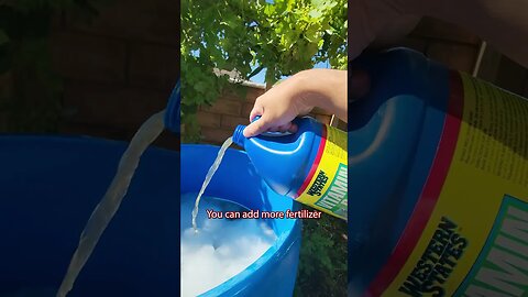 Fastest way to fertilize all your trees with electric pump #viral #shorts #gardening #fertilizing