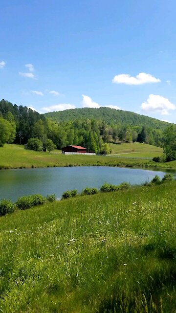 Mountain Lake Amazing View