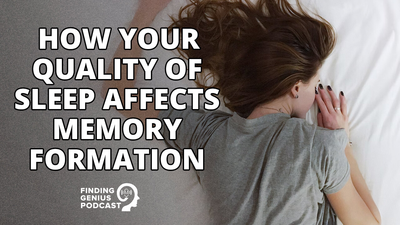 How Your Quality of Sleep Affects Memory Formation #shorts