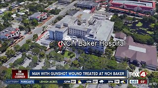 Man with gunshot wound treated at NCH Baker in Naples