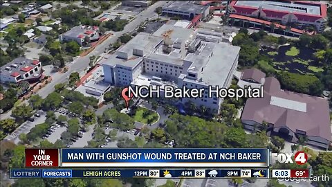 Man with gunshot wound treated at NCH Baker in Naples