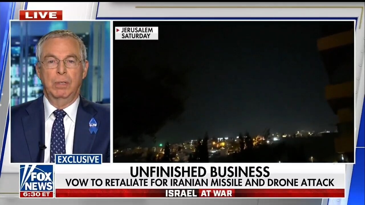 We Will Respond: Israeli Ambassador to the U.S.