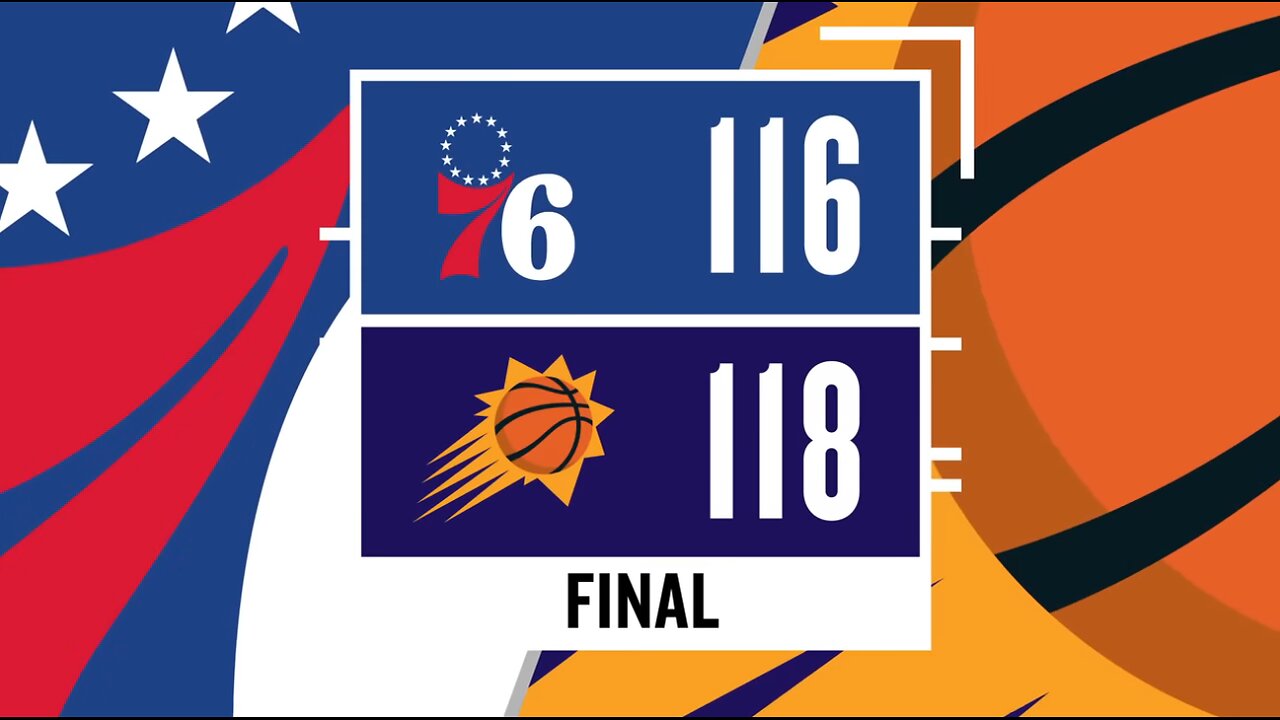 Game Recap: Suns 118, 76ers 116 | November 4, 2024