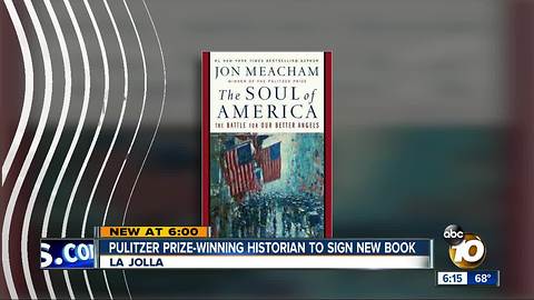 Pulitzer Prize-winning historian to appear in La Jolla