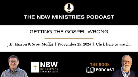 1075. Getting the Gospel Wrong