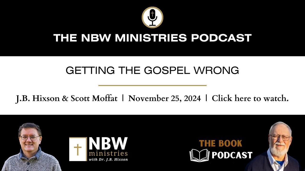 1075. Getting the Gospel Wrong