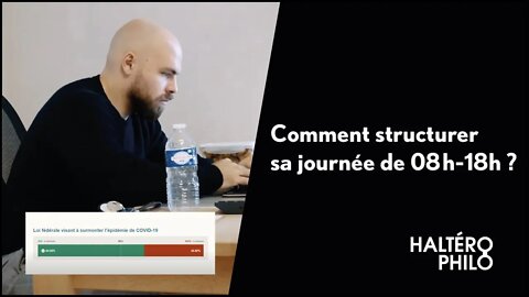 COMMENT STRUCTURER SA JOURNÉE AVEC UN TRAVAIL DE 08h00-18h00 | VLOG°1 7