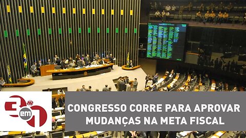 Com Michel Temer na China, Congresso corre para aprovar mudanças na meta fiscal