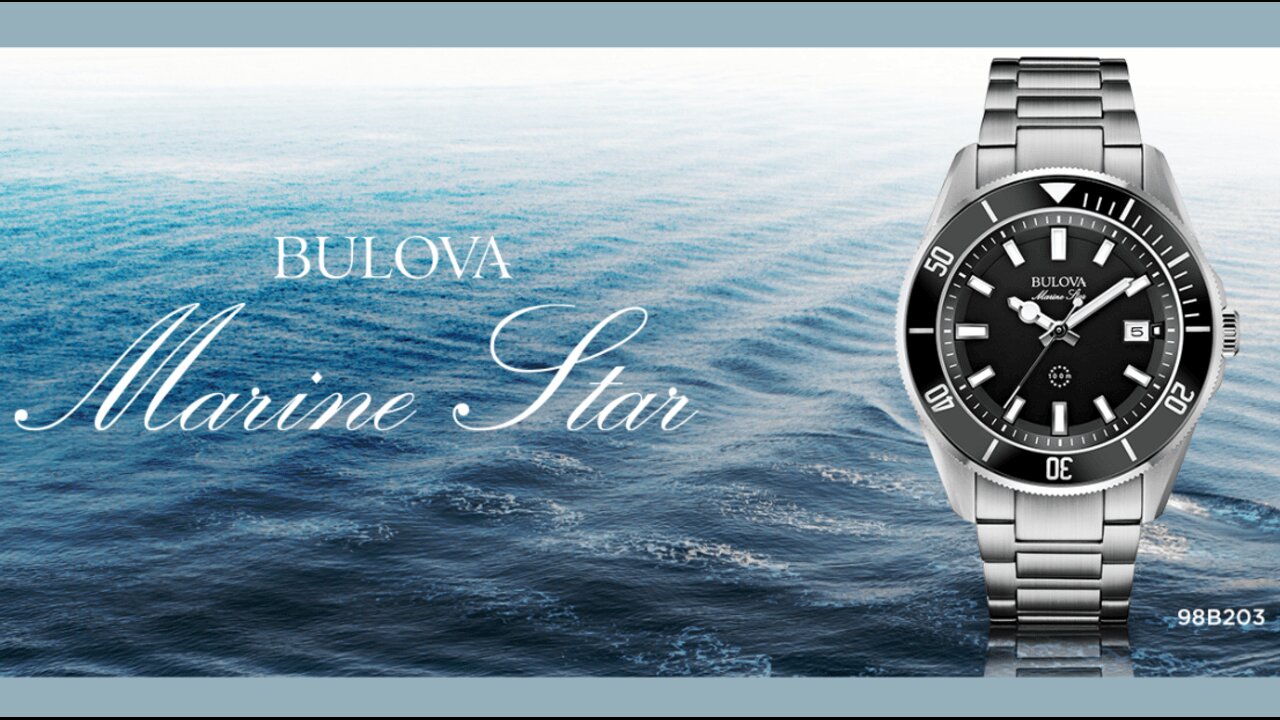 Bulova Men's Marine Star 'Series B' Stainless Steel