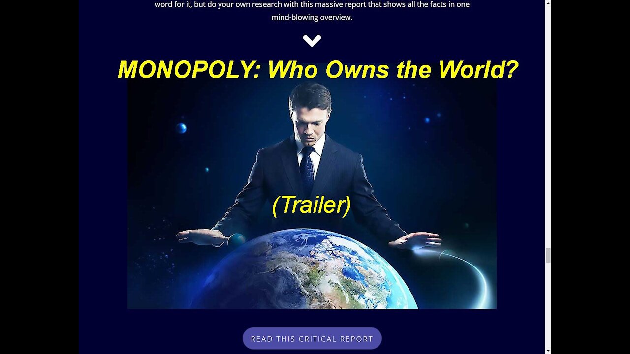 MONOPOLY: Who Owns the World? (Trailer) [20.10.2021]