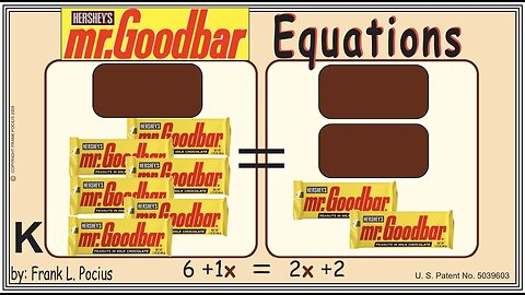 K1_vis mrGOODBAR X 6+1x=2x+2 _ SOLVING BASIC EQUATIONS _ SOLVING BASIC WORD PROBLEMS