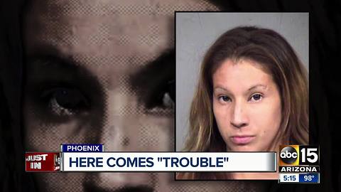 Woman nicknamed ‘Trouble’ stabs man in Phoenix