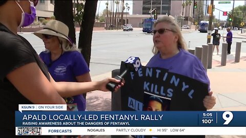Turning loss into action, local group rallies to spread awareness about fentanyl