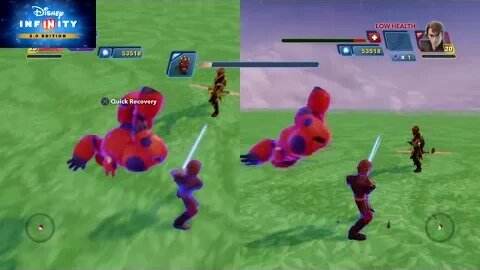 Disney Infinity 3.0 Anakin Skywalker & Baymax vs Ronan & Darth Maul