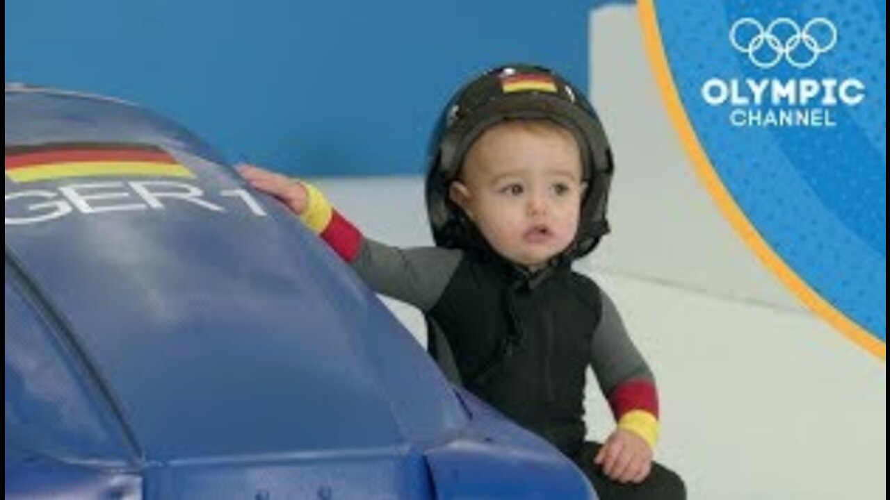 Cute Babies Competed in the Winter Games | Olympic