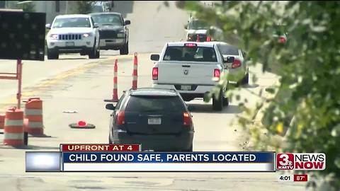 Missing child found 4:30p.m.