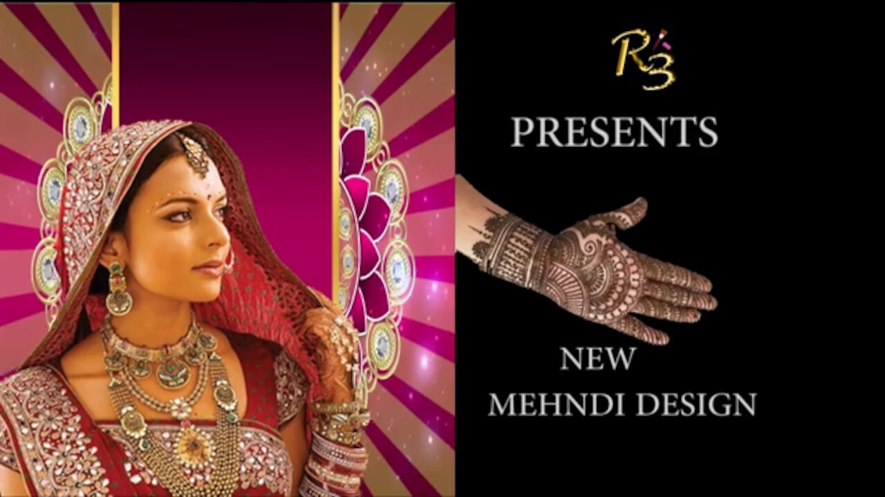 HOW TO APPLY MEHNDI IN HANDS