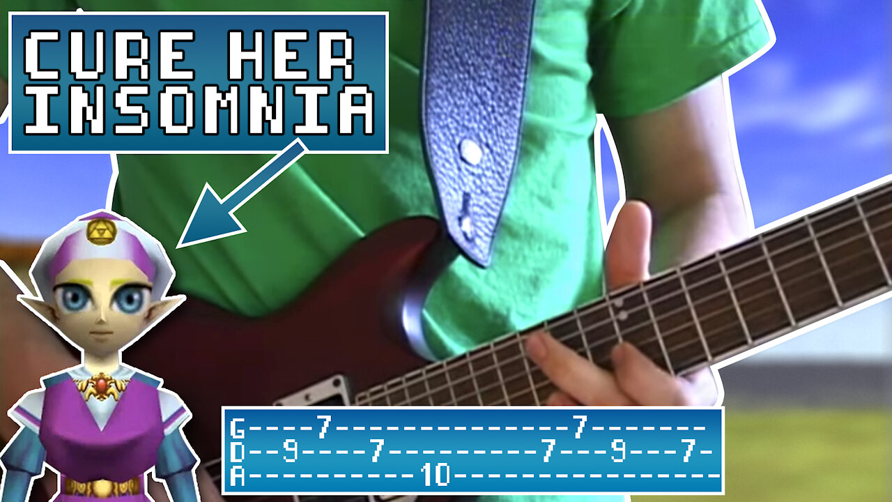 Zelda's Lullaby Guitar Tutorial