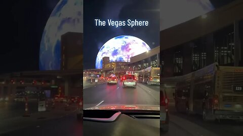 The Vegas Sphere! 🔮 #LasVegas #Vegas #Sphere #MSGSphere #shorts #venetian #spherelight #wow