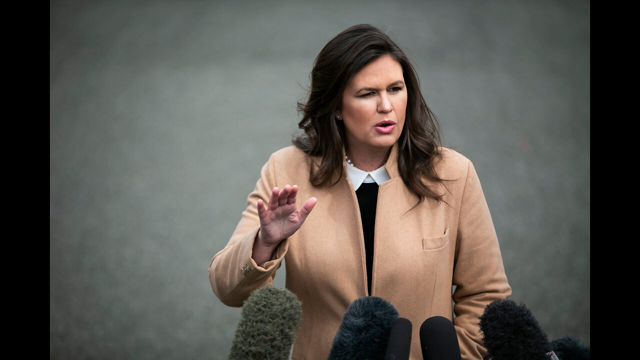 Huckabee Sanders Not Seeking Trump Post