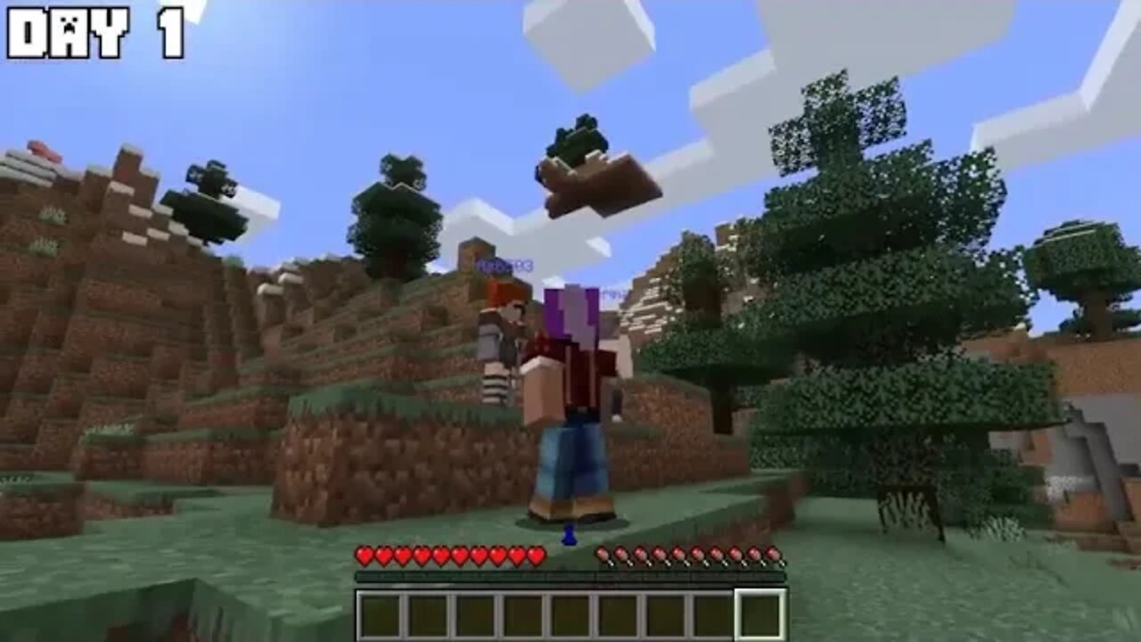 I Survived 100 Days as a VAMPIRE in Minecraft