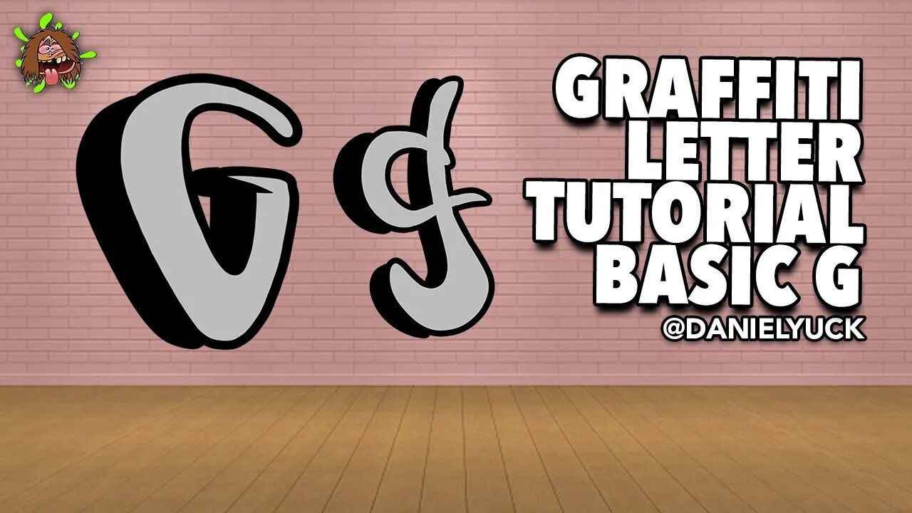 Graffiti Letter Tutorial Basic Letter G