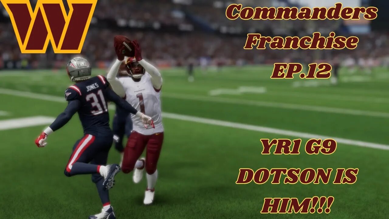 Washington Commanders Franchise |EP.12 | | Y1 G9 | Jahan Dotson Is HIM!!