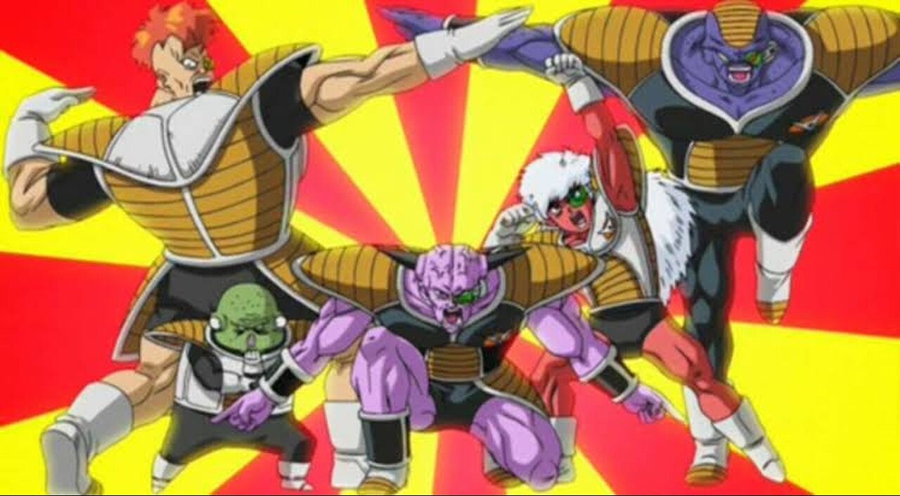 Essa é a elite do exército Freeza, forças especiais Ginyu || #5 Dragon Ball Z Sagas