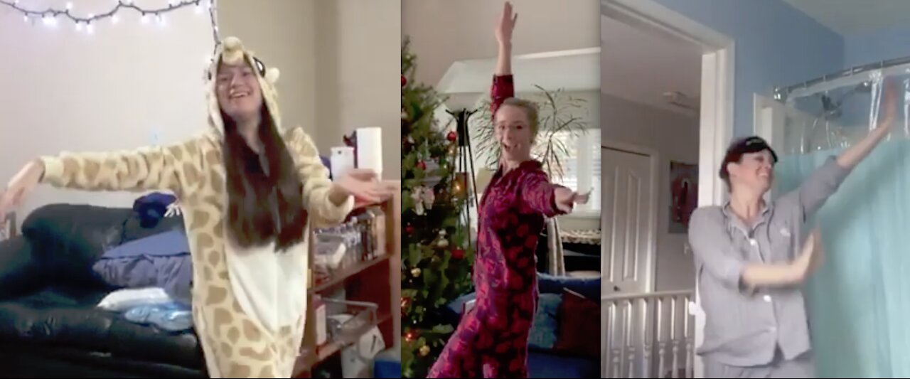 This Christmas - Belly Dancing at Home in Pjs