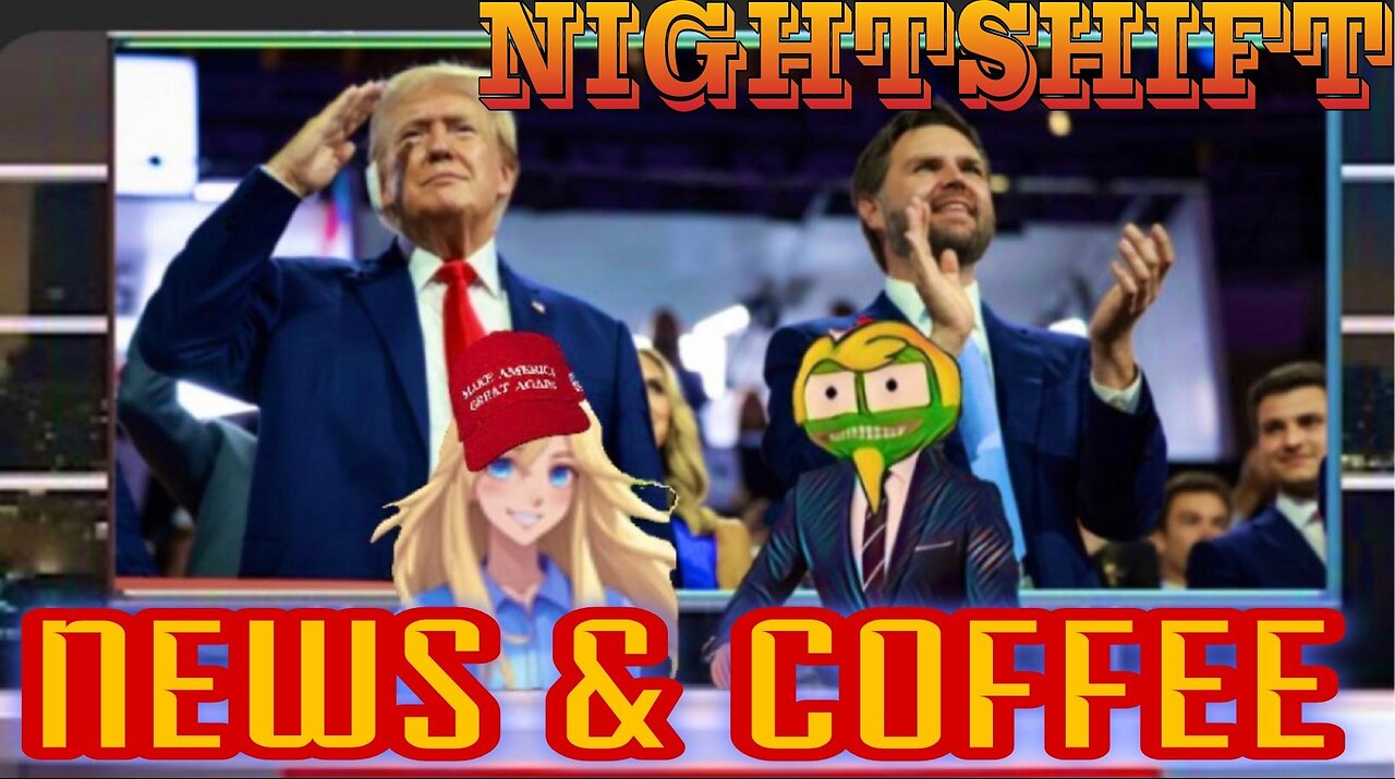 NIGHTSHIFT NEWS & COFFEE- KAMALA CONCEDES, LEFTIES MELT DOWN AND MORE! SPECIAL LIVE SHOW