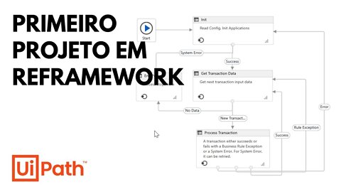 UiPath - Primeiro Projeto em Reframework