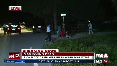 Death investigation in NW Cape Coral early Thursday -- 5:45 AM update