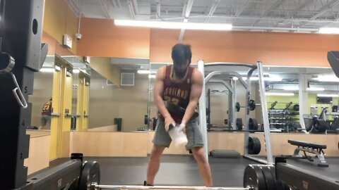 Chasing down 400 lbs deadlift by the end of this month.