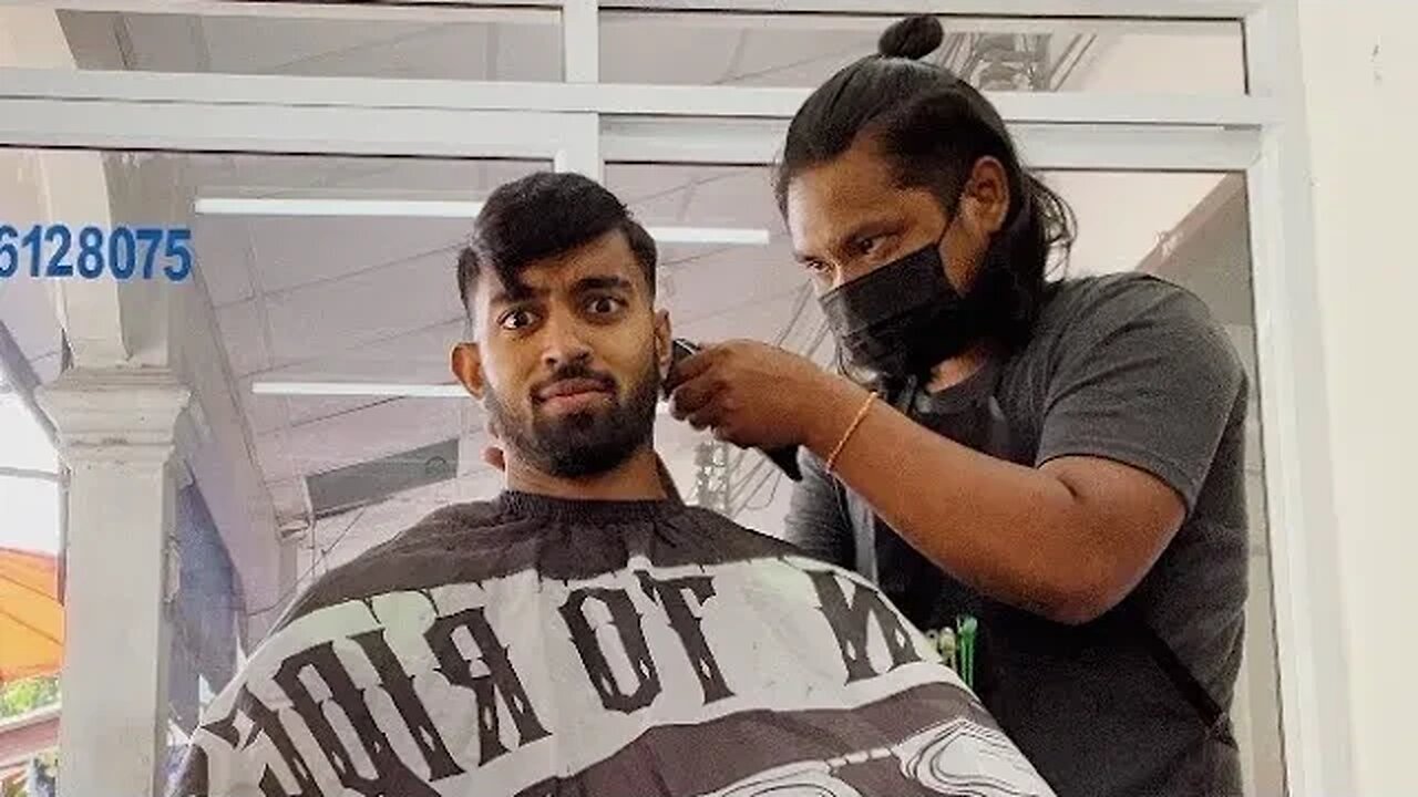 getting a haircut but the barber doesn’t ask me what I want lol