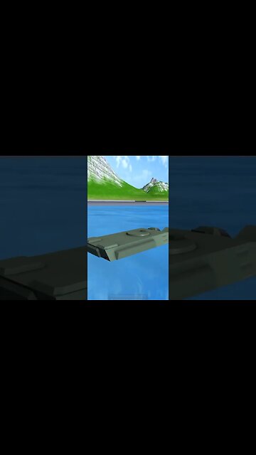 Driving APC on the water | Turboprop Flight Simulator #shorts