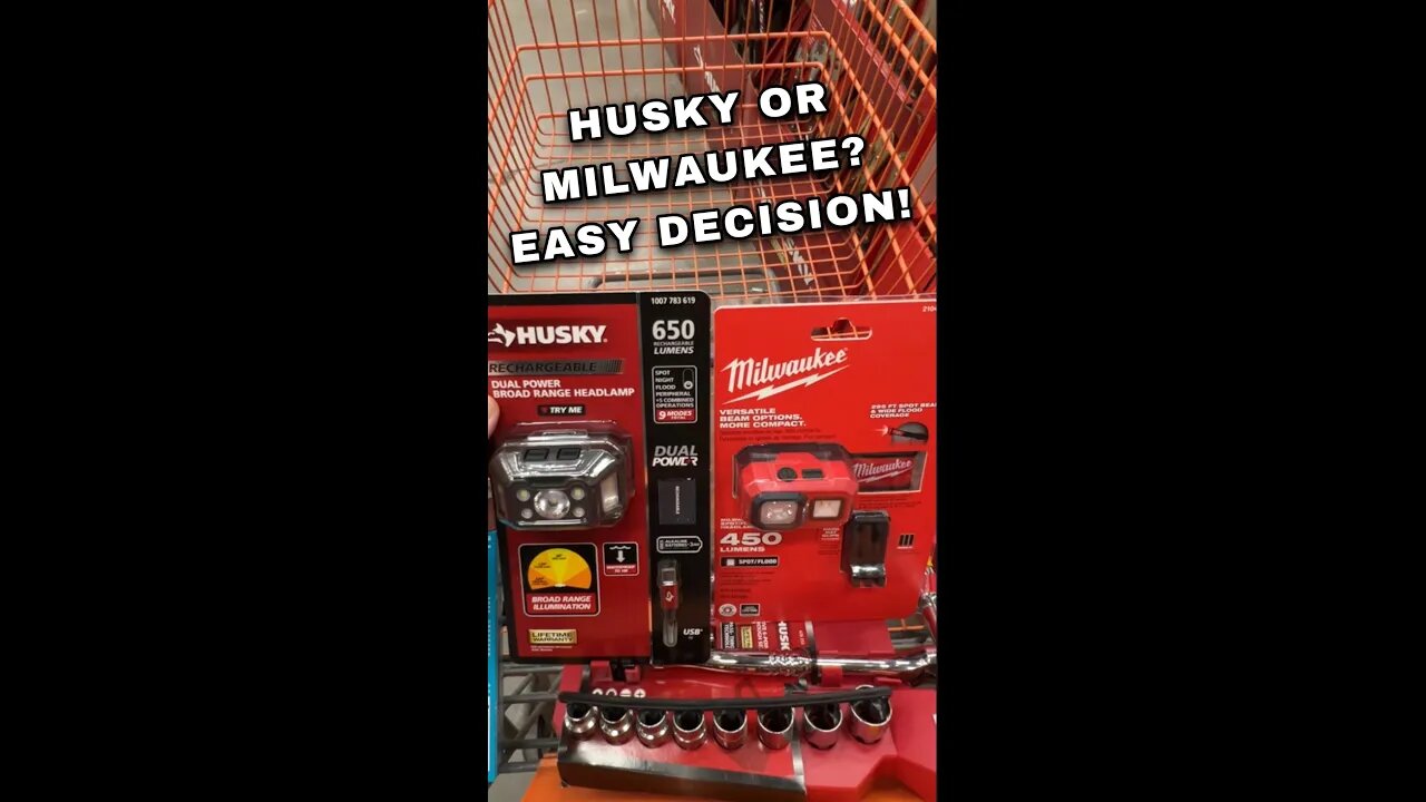 Milwaukee Or HUSKY? One Definitely Outshines The Other!