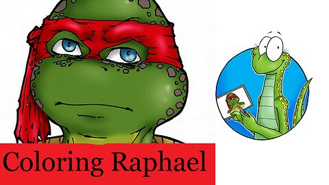 Coloring Raphael Fanart