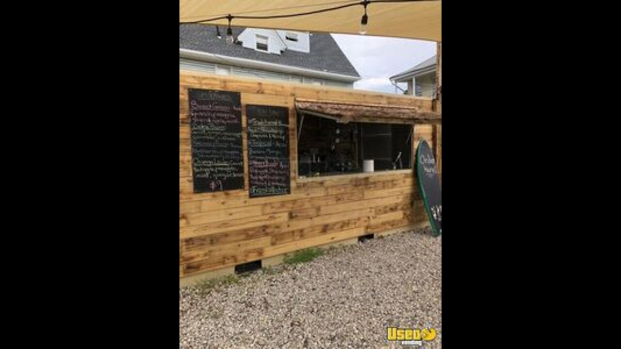 Lightly Used 2017 - 8' x 20' Shipping Container Mobile Beverage Unit | Mobile Drinks Business