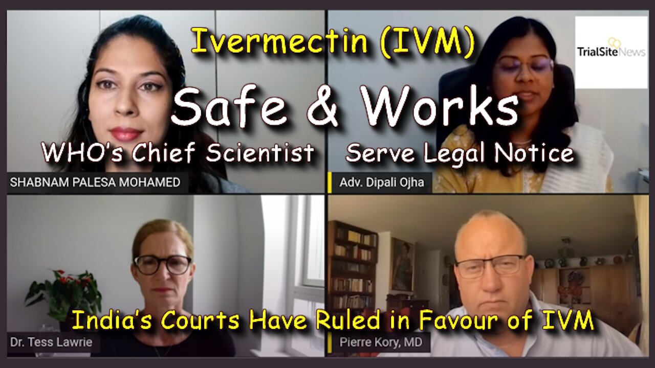 2021 JUN 10 IBA Serve Legal Notice on WHO Chief Scientist Court ruled in favour of Ivermectin Usage